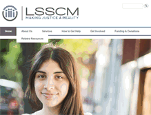 Tablet Screenshot of lsscm.org